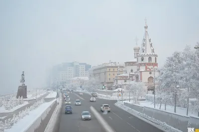 Зимний Иркутск | Пикабу