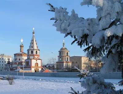 Иркутск зимой фото фотографии