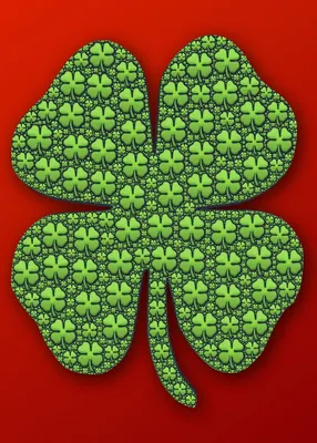 Vector four-leaf shamrock clover icon. Lucky fower-leafed symbol of Irish  beer festival St Patrick's day. 3d realistic vector green grass clover  isolated on transparent background Stock Vector | Adobe Stock