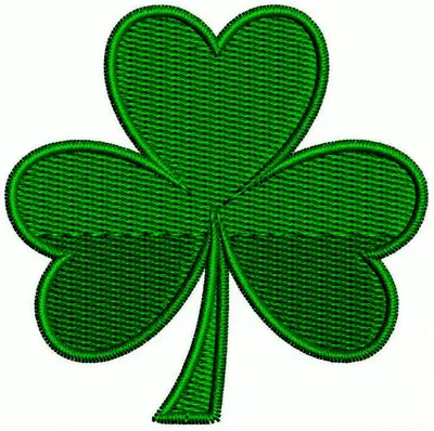 Shamrock icon. Outline vector, Irish clover symbol. Stock Vector by  ©vectorEps10 183158290