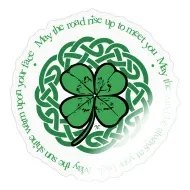 Lucky Irish Four Leaf Clover #1 Digital Art by CalNyto - Pixels