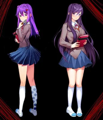 Юри Доки доки литературный клуб | Anime girl, Literature club, Literature