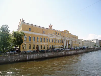 Уникальный домашний театр, лестница, княжеская ложа. Юсуповский дворец,  Санкт-Петербург