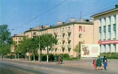 Проспект Текстильщиков. Вид с балкона дома №115 - Retro photos
