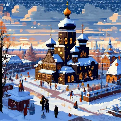 В Иваново пришла зима... | Пикабу