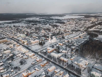 Зима в Ивановской области