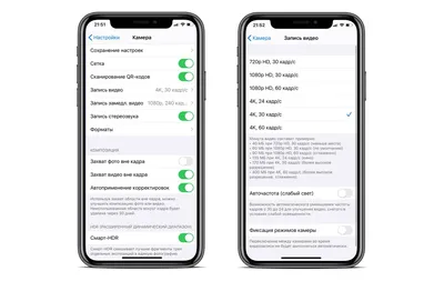 Использование настроек камеры на iPhone 11 Pro для качественных фото и видео