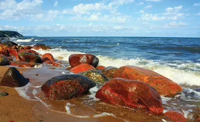 Балтийское море. Шторм и штиль. | Фотограф Владимир Лукьянов Москва