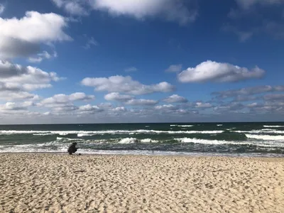 балтийское море у города калининград. красивое море недалеко от города на  западе россии Редакционное Стоковое Изображение - изображение насчитывающей  море, европа: 228644804