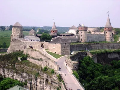 Каменец-Подольский замок (крепость), Каменец-Подольский — фото, описание,  карта