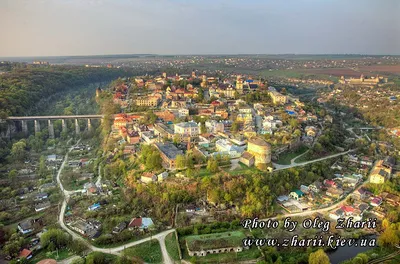 Каменец-Подольский, вид на Старый город и Старую крепость - Фотобанк Олега  Жария