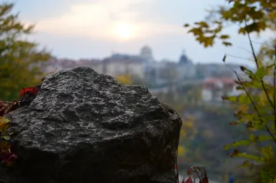 Каменец-Подольский, вид на Старый город - Фотобанк Олега Жария