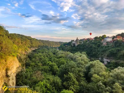 туман над Смотричским каньоном. Фотограф Андрей Кобыща