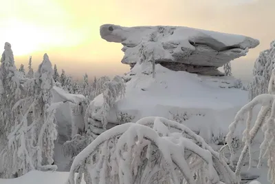 Усьвинские столбы и Каменный город из Ижевска