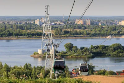 Канатная дорога в нижнем новгороде фото фотографии