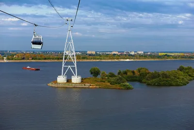 Канатная дорога в Нижнем Новгороде (с временем работы, стоимость и как  добраться)