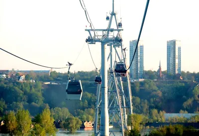 Канатная дорога в Нижнем Новгороде - для любителей высоты