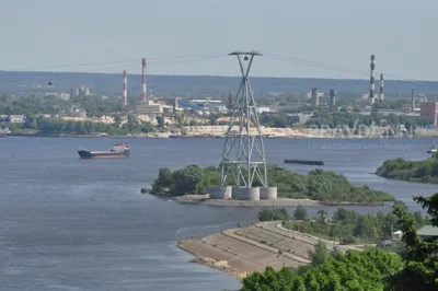 В Нижнем Новгороде установлена подсветка на опорах канатной дороги |  События | ОБЩЕСТВО | АиФ Нижний Новгород