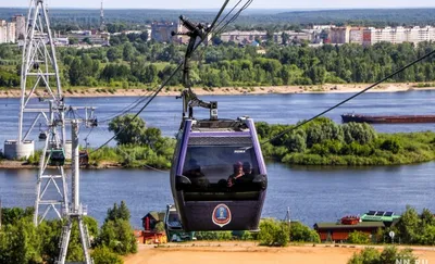 Вторая канатная дорога в Нижнем Новгороде будет открыта в 2024 году —  новости города Бор