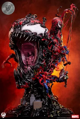 Maximum Carnage Platinum Exclusive Collectible Statue by PCS