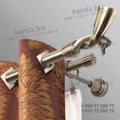 Карнизы с люверсами Комета купити, краща ціна в Україні - магазин karniz.biz