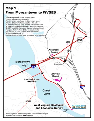 Map of the Cheat River Watershed. Most AMD problems in the watershed... |  Download Scientific Diagram