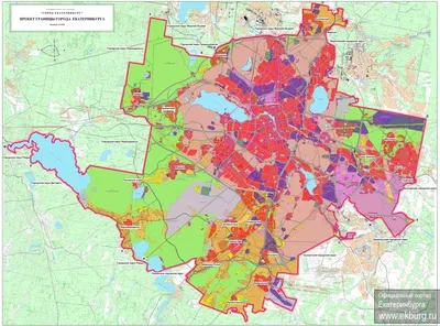 Интерактивная карта перспективного развития метро в Екатеринбурге согласно  проекту генерального плана | Владислав Панкратов | Дзен