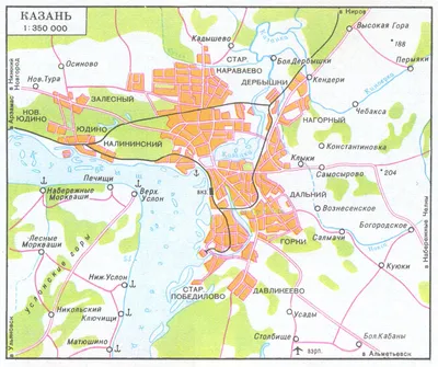 Казанский картограф - Карты Татарстана, Поволжья, Урала - Карты Казани и  окрестностей