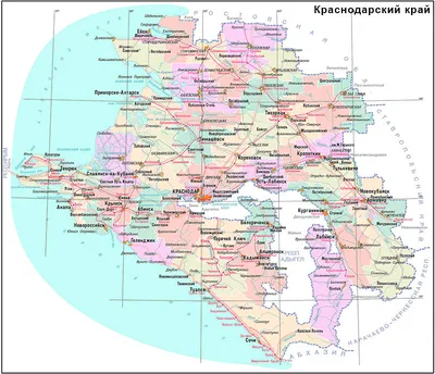 Krasnodar-maps