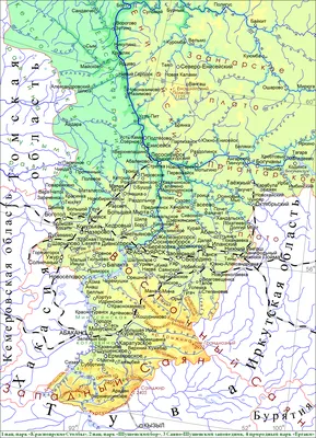 Топографические карты южной части Красноярского края, масштаб 1:200 000 ::  Карты :: Информация :: Кадастровое предприятие Земпроект, г. Красноярск