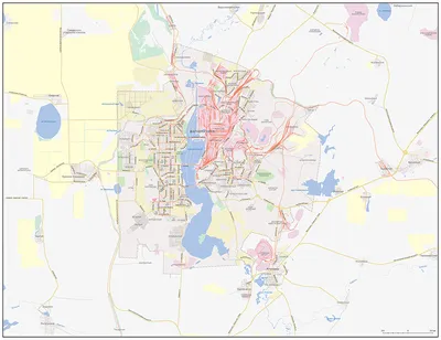 Карты Магнитогорска (Россия). Подробная карта Магнитогорска на русском  языке с отелями и достопримечательностями