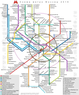 Об официальной схеме московского метро от сентября 2023 года