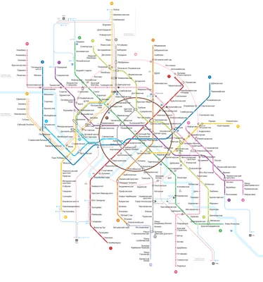 Схема метрополитена (Москва) — Мегаэнциклопедия Кирилла и Мефодия —  медиаобъект