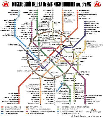 Настоящая карта метро: реальное местоположение станций | А - Кадастр | Дзен