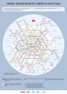 Схема / карта Московского метро