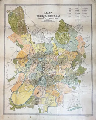 Карты Москвы (Россия). Подробная карта Москвы на русском языке с отелями и  достопримечательностями