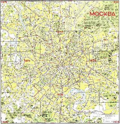 Перспективная карта метро Москвы и МЦД до 2030 года