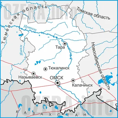 Интерактивная карта охотничьих угодий Омской области | Карта охотника