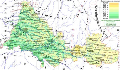 Административная карта Оренбургской области 150*150 см - купить  географической карты в интернет-магазинах, цены на Мегамаркет |