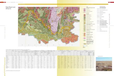 Оренбургская область. Физическая карта - Регионы - Каталог | Каталог  векторных карт