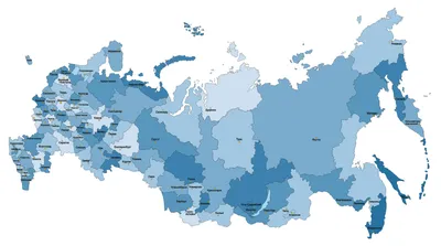 Купить карту России с морением и гравировкой из натурального дерева