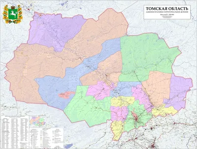 Карта Томска — ТИЦ Томск