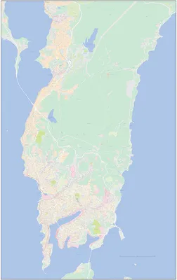 Владивосток на карте с номерами домов и названиями улиц | Карта города,  Карта, Номера домов