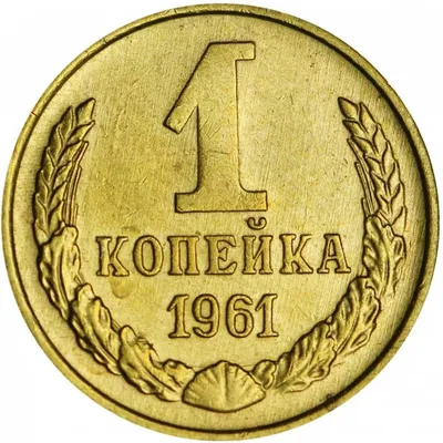 Монета СССР 1 копейка, 1953 года (ID#551182990), цена: 199 ₴, купить на  Prom.ua