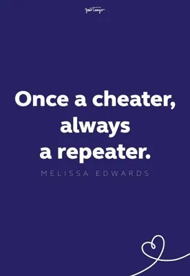 Once a cheater, always a cheater\" Greeting Card for Sale by Mylecm |  Redbubble