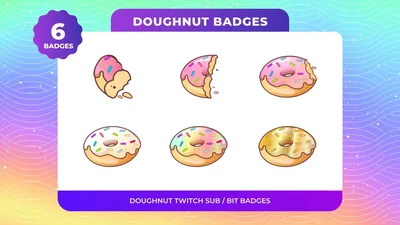 https://www.deviantart.com/cheryishk/art/Twitch-Sub-Badge-Donut-Sub-Badge-1011619415