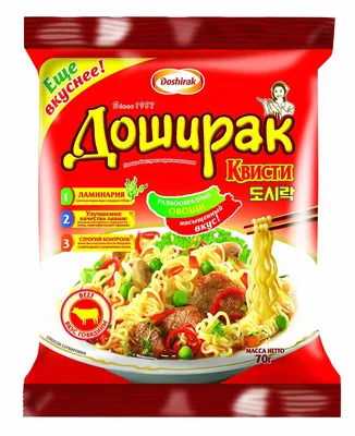 Лапша «Доширак» Чан Рамен, вкус говядины,БП 120 г купить в Минске: недорого  в интернет-магазине Едоставка