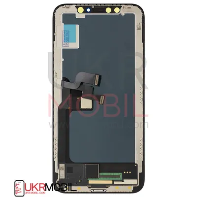 Защитное стекло RosCase для экрана iPhone X противоударное/закругленные  края Black, купить в Москве, цены в интернет-магазинах на Мегамаркет