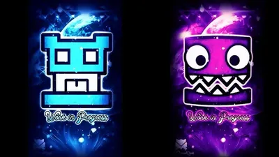 Картинки раскраски geometry dash (54 фото) » Юмор, позитив и много смешных  картинок