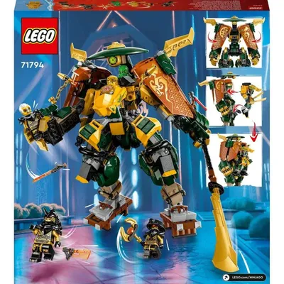 Building Kit Lego Ninjago - Lloyd, Arin, and Their Ninja Robot Team |  Posters, gifts, merchandise | Europosters